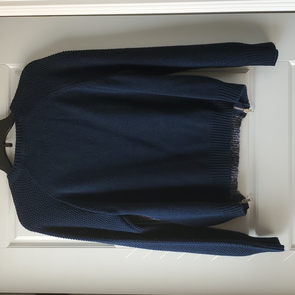 Rewind 2 Tone Blue Sweater (Large) - Picture 2 of 2